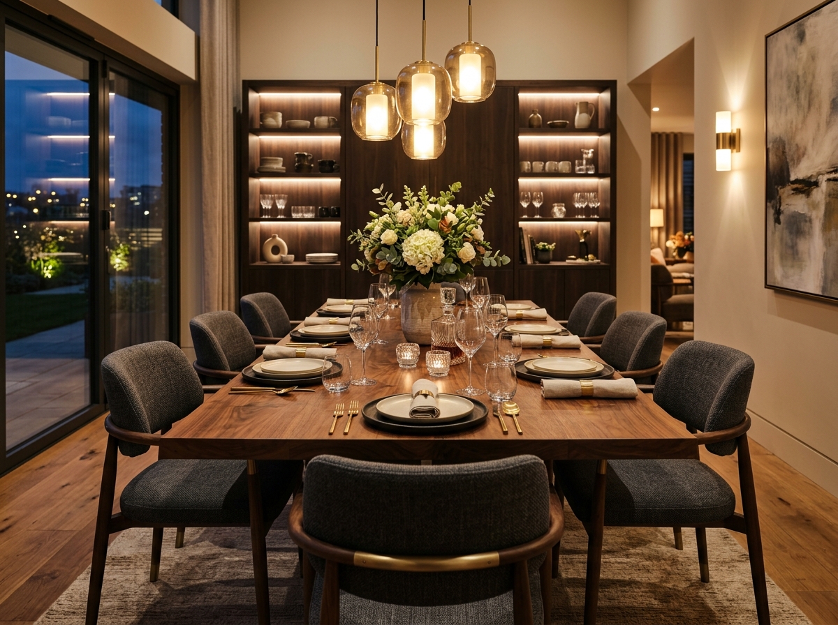 Comedor moderno de madera